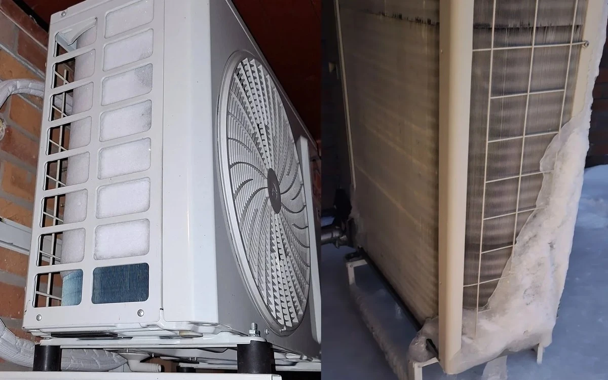 ¿Por qué las bombas de calor "aire-agua" se congelan con -30 °C y forman montañas de hielo en Lituania?