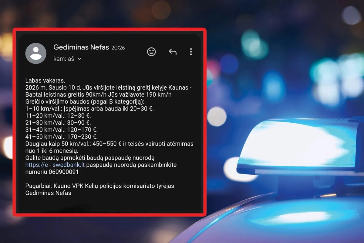 Cuidado: correos electrónicos falsos te acusan de exceso de velocidad para robar tu dinero