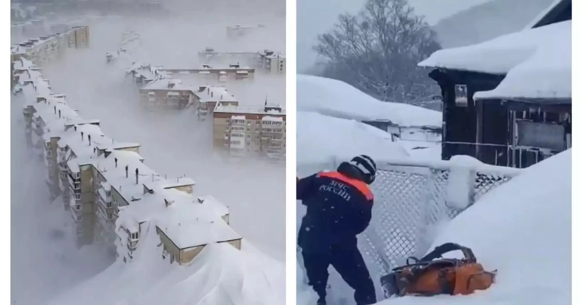 Kamchatka Bajo la Nieve: Historias de Saltos de 5 Metros y Rescate en 5 Metros de Profundidad