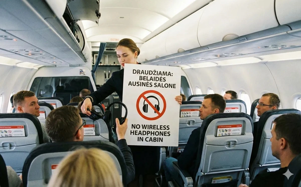 Las aerolíneas prohíben tus auriculares inalámbricos en el equipaje facturado: la razón es peligrosa