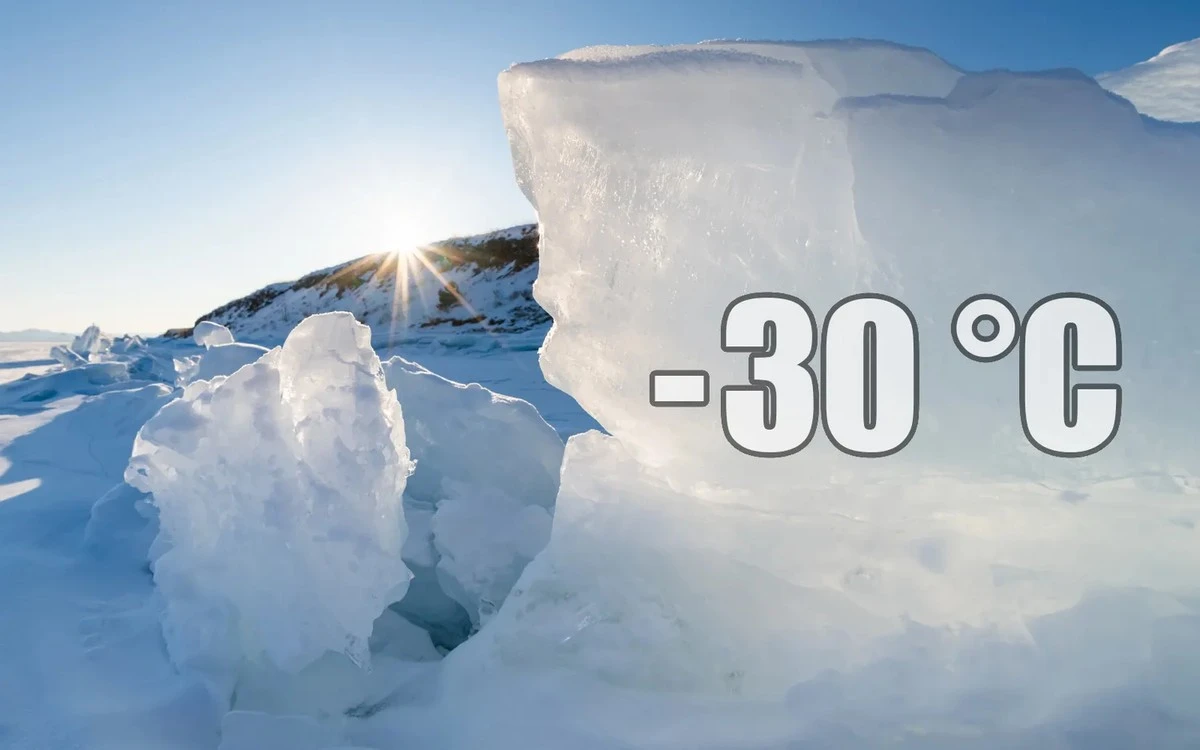 El termómetro marcó -29,6 °C: Lituania registró un frío gélido esta noche, ¡a solo un suspiro del récord!