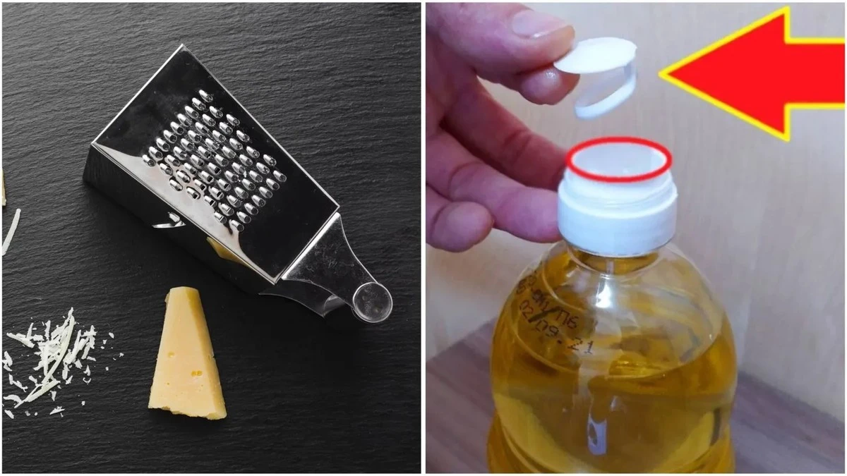 Unas gotas de aceite en el rallador: el truco secreto para rallar queso sin esfuerzo